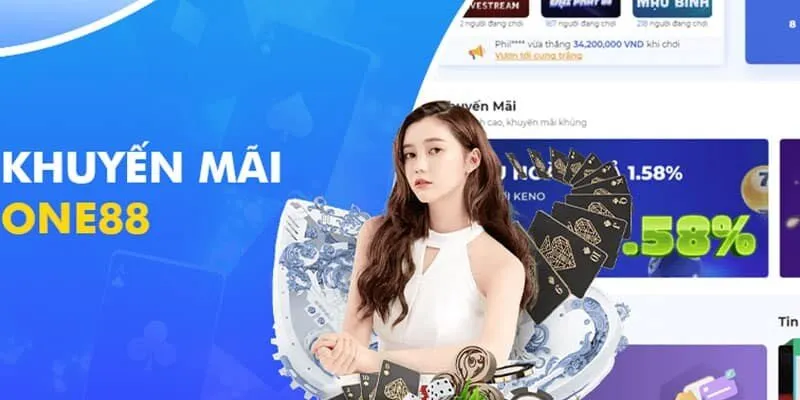 Khuyến Mãi One88 – Ưu Đãi Khủng Lên Đến Hàng Triệu Đồng 2 Khuyến mãi One88 cho tân thủ nhận ngay 100k